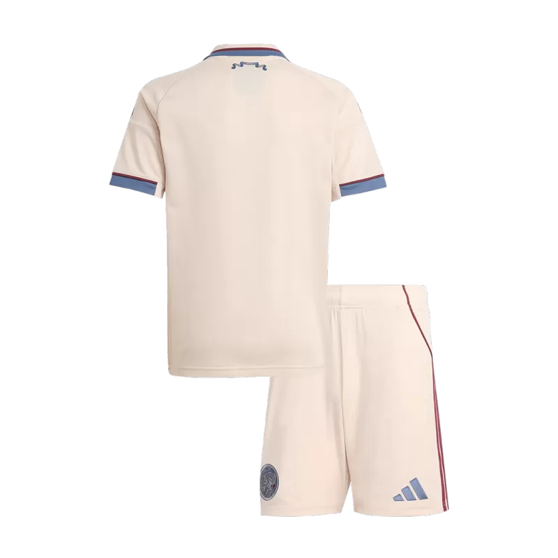 Kid's Ajax Third Away Soccer Jersey Kit (Jersey+Shorts) 2025/26
