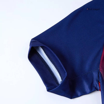 Kid‘s  Barcelona Home Soccer Jerseys (Jersey+Short) Kit 2025/26