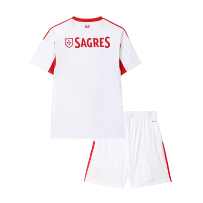 Kid's Benfica Third Away Soccer Jersey Kit(Jersey+Shorts) 2025/26