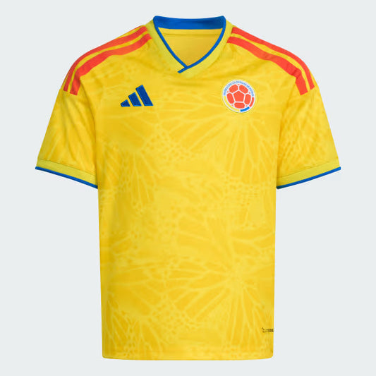 Kid's Colombia Home Soccer Jersey 2026