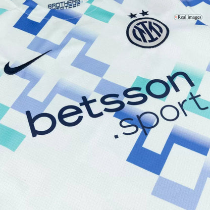 Kid's Inter Milan Away Soccer Jersey Kit(Jersey+Shorts) 2025/26
