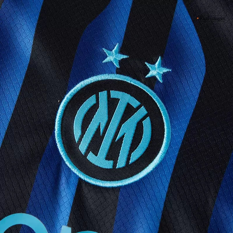 Kid's Inter Milan Home Soccer Jersey Kit(Jersey+Shorts+Socks) 2025/26