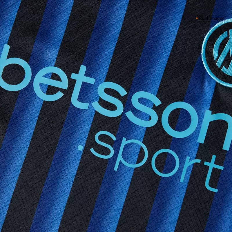 Kid's Inter Milan Home Soccer Jersey Kit(Jersey+Shorts+Socks) 2025/26