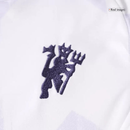 Kid's Manchester United Away Soccer Jersey Kit(Jersey+Shorts) 2025/26