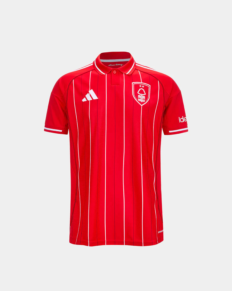 Kid's Nottingham Forest Home Soccer Jersey Kit(Jersey+Shorts) 2025/26 Top Soccer Jerseys Store