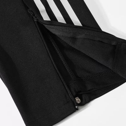 Kid's Real Madrid 1/4 Zip Training Kit (Jacket+Pants) 2025/26 - Black