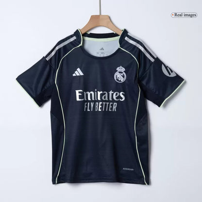 Kid's Real Madrid Away Soccer Jersey Kit(Jersey+Shorts) 2025/26