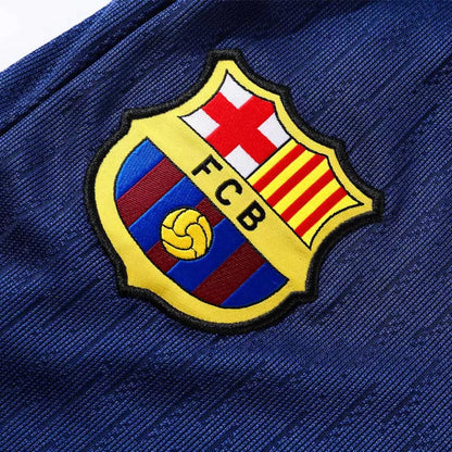 Kid's Barcelona 1/4 Zip Training Kit (Jacket + Pants) 2025/26 - Navy