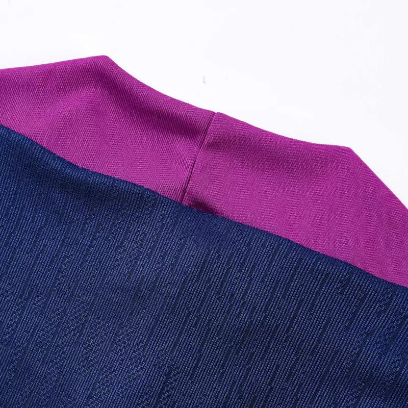 Kid's Barcelona 1/4 Zip Training Kit (Jacket + Pants) 2025/26 - Navy