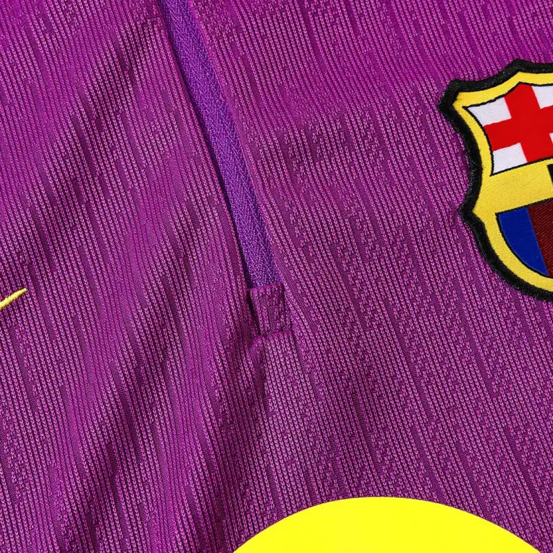 Kid's Barcelona 1/4 Zip Training Kit (Jacket + Pants) 2025/26 - Purple