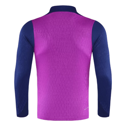 Kid's Barcelona 1/4 Zip Training Kit (Jacket + Pants) 2025/26 - Purple