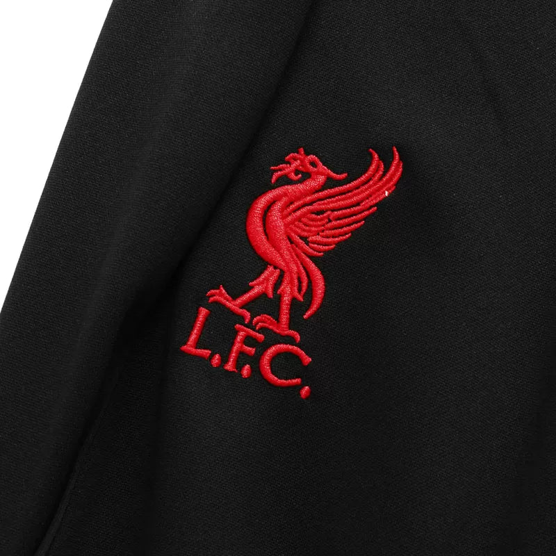 Kid's Liverpool 1/4 Zip Training Jacket Kit (Jacket+Pants) 2025/26 - White