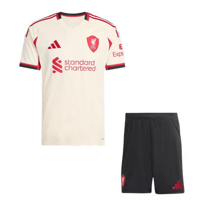 Liverpool Away Soccer Jersey Kit (Jersey+Shorts) 2025/26
