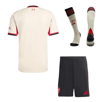 Liverpool Away Soccer Jersey Kit (Jersey+Shorts+Socks) 2025/26