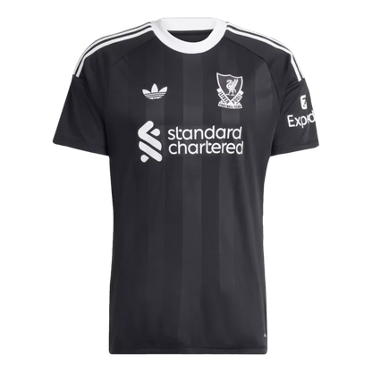 Liverpool Goalkeeper Soccer Jersey 2025/26 - Black