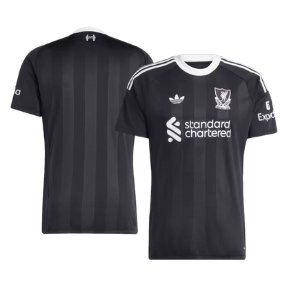 Liverpool Goalkeeper Soccer Jersey 2025/26 - Black