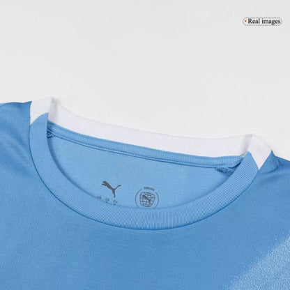 Manchester City Home Jersey Kit (Jersey+Shorts) 2025/26