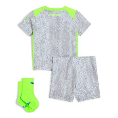 Kid's Manchester City Third Away Soccer Jersey Kit(Jersey+Shorts+Socks) 2025/26 Top Soccer Jerseys Store