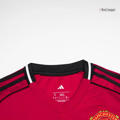 Manchester United Home Soccer Jersey Kit(Jersey+Shorts) 2025/26