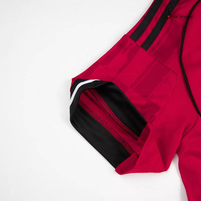 Manchester United Home Soccer Jersey Kit(Jersey+Shorts) 2025/26