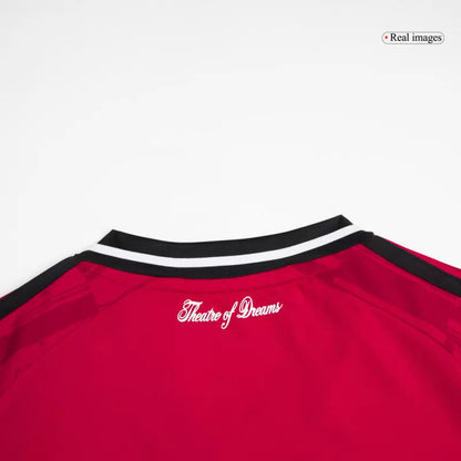 Manchester United Home Soccer Jersey Kit(Jersey+Shorts) 2025/26