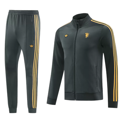 Manchester United Training Jacket Kit (Jacket+Pants) 2025/26 -  Black