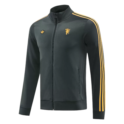 Manchester United Training Jacket Kit (Jacket+Pants) 2025/26 -  Black