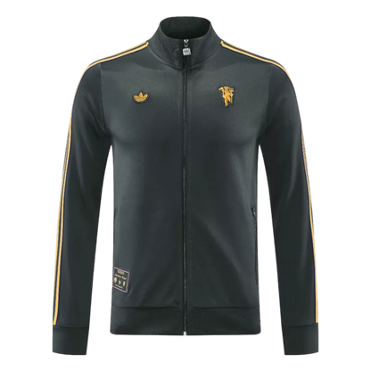 Manchester United Training Jacket Kit (Jacket+Pants) 2025/26 -  Black