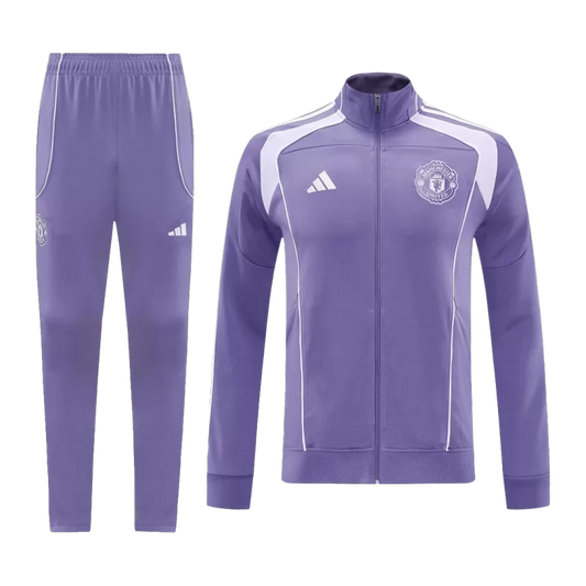 Manchester United Training Jacket Kit (Jacket+Pants) 2025/26 - Purple