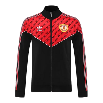Manchester United Training Jacket Kit (Jacket+Pants) 2025/26 - Red&Black
