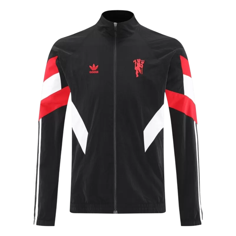 Manchester United Windbreaker Jacket 2025/26 - Black