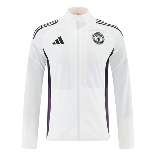 Manchester United Windbreaker Jacket 2025/26 - White