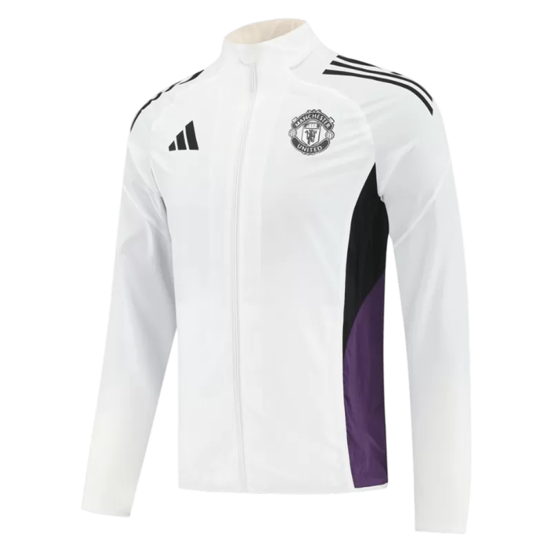 Manchester United Windbreaker Jacket 2025/26 - White