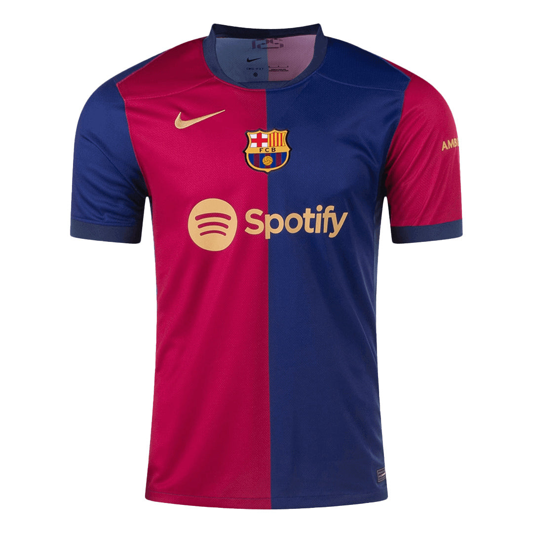 Barcelona 2024/25 Home Soccer Jersey Top Soccer Jerseys Store