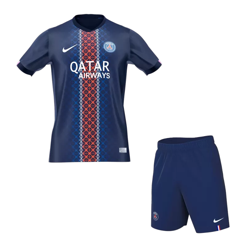 PSG Home Soccer Jersey Kit (Jersey+Shorts) 2025/26