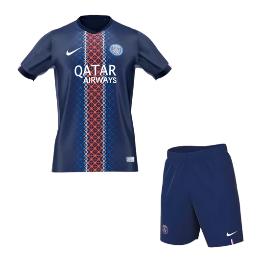 PSG Home Soccer Jersey Kit (Jersey+Shorts) 2025/26