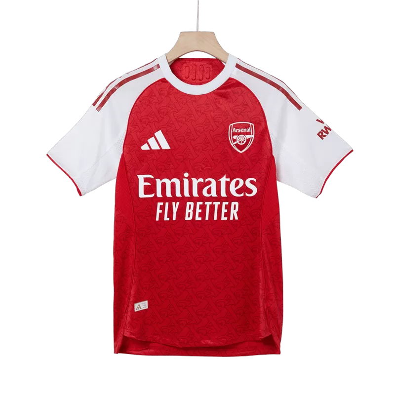 Player Version Arsenal Home Soccer Jersey Kit (Jersey+Shorts) 2025/26 -Slim Fit