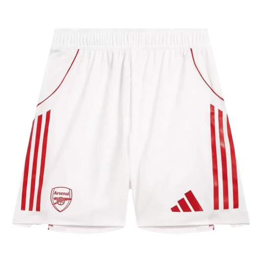 Player Version Arsenal Home Soccer Shorts 2025/26 - Slim Fit