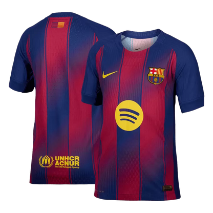 Player Version Barcelona Home 2025/26 Soccer Jersey - Slim Fit