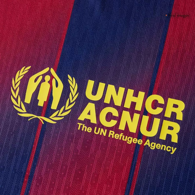 Player Version Barcelona Home 2025/26 Soccer Jersey - Slim Fit