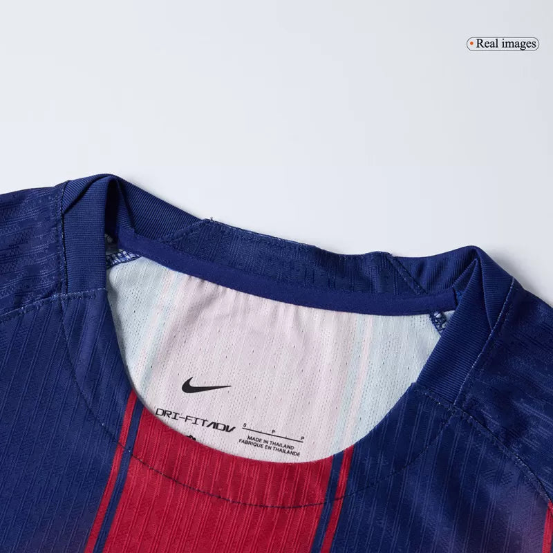 Player Version Barcelona Home 2025/26 Soccer Jersey - Slim Fit