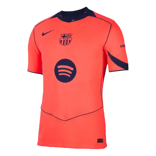 Player Version Barcelona Third Away Soccer Jersey 2025/26- Spotify Logo Without Text - Slim Fit