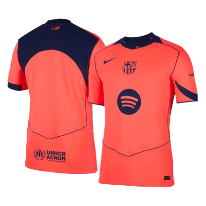 Player Version Barcelona Third Away Soccer Jersey 2025/26- Spotify Logo Without Text - Slim Fit