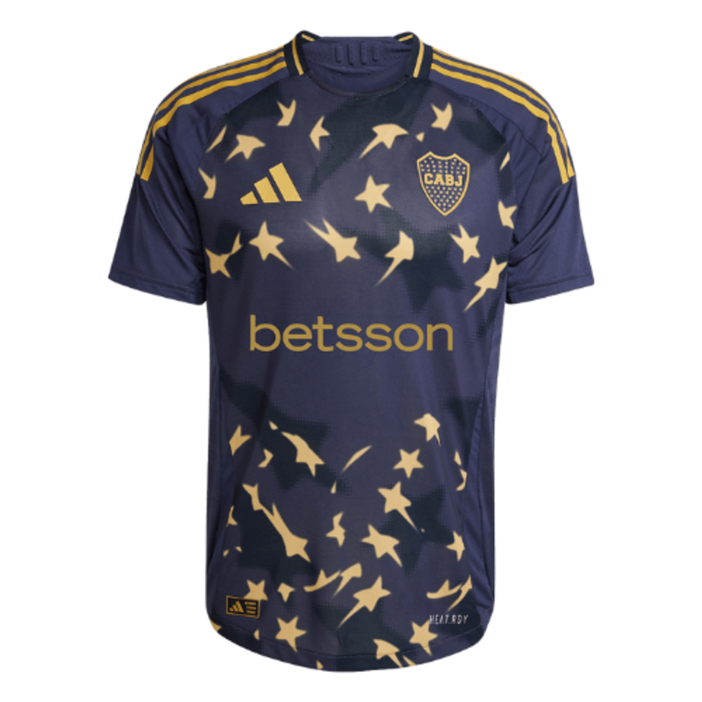 Player Version Boca Juniors Third Away Soccer Jersey 2025/26 Go Game Wear