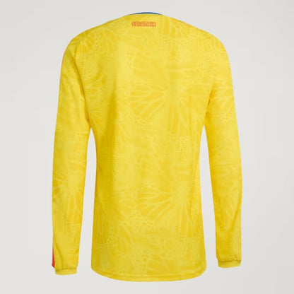 Player Version Colombia Home Long sleeve Soccer Jersey 2026 - Slim Fit