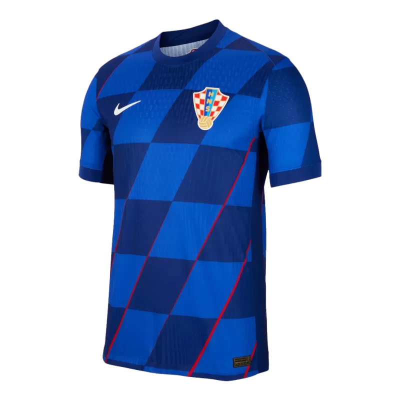Player Version Croatia Away Soccer Jersey Euro 2024/25 - Slim Fit