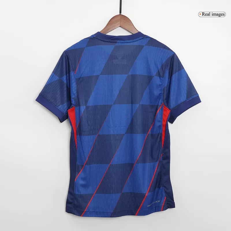 Player Version Croatia Away Soccer Jersey Euro 2024/25 - Slim Fit