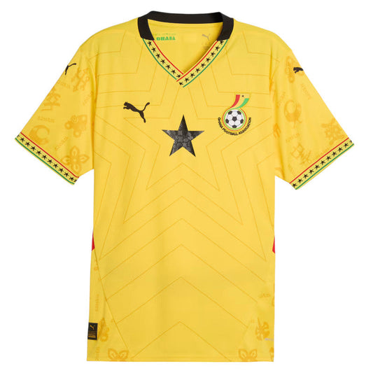 Player Version Ghana Away Soccer Jersey 2024/25 - Slim Fit