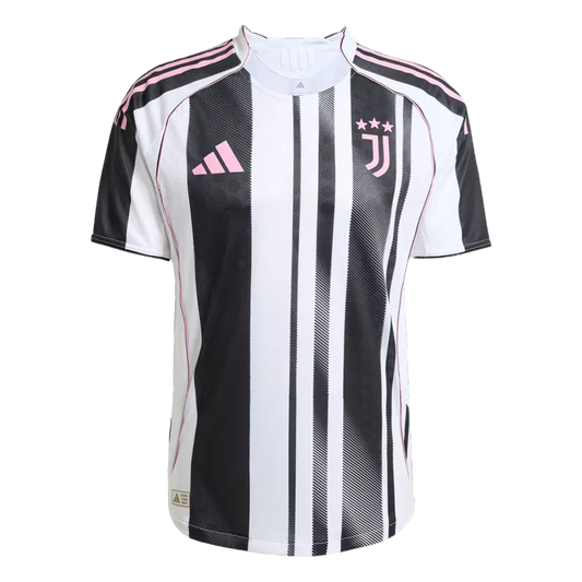 Player Version Juventus Home Soccer Jersey 2025/26 - Slim Fit