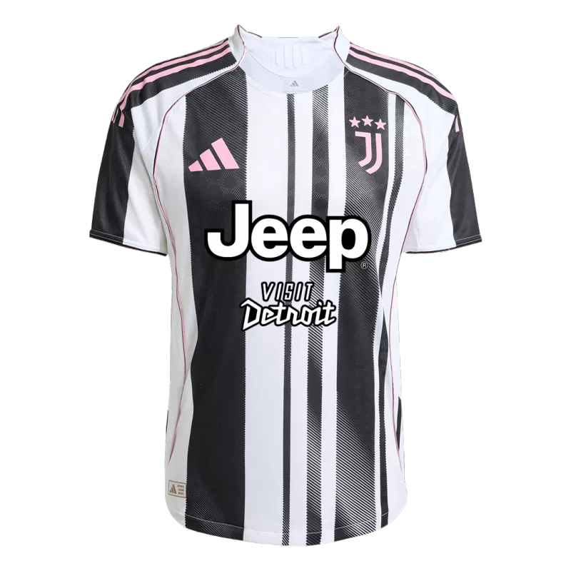Player Version KALULU #15 Juventus Home Soccer Jersey 2025/26 - Slim Fit